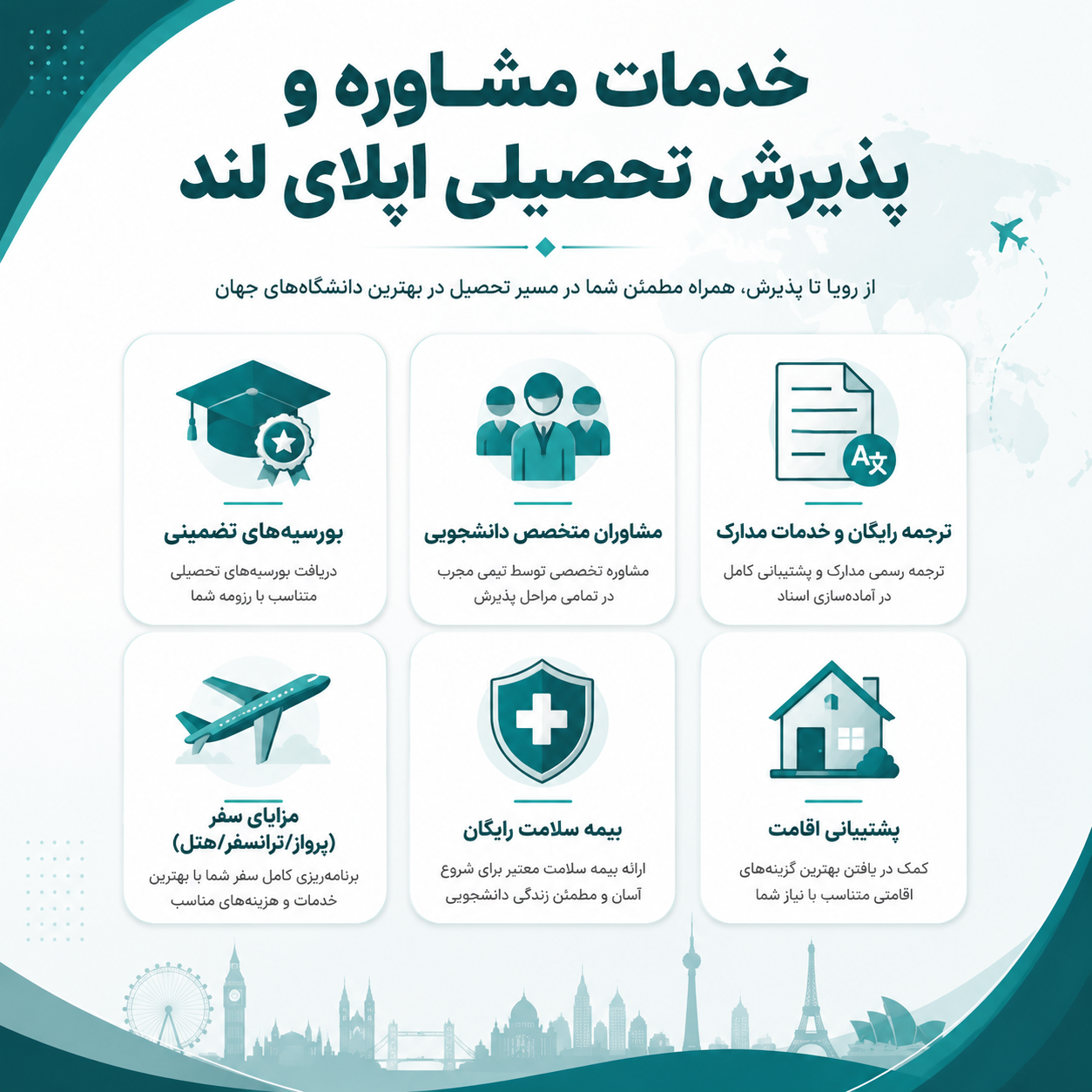 پذیرش تحصیلی دانشگاه آیدین 