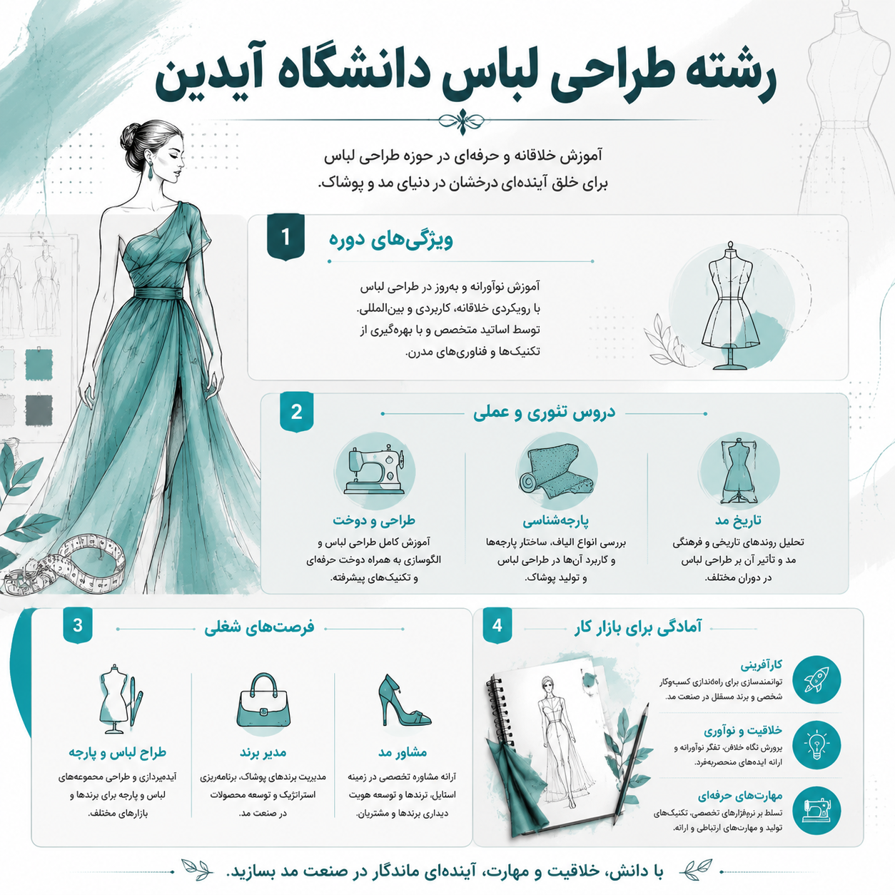 طراحی لباس دانشگاه آیدین 