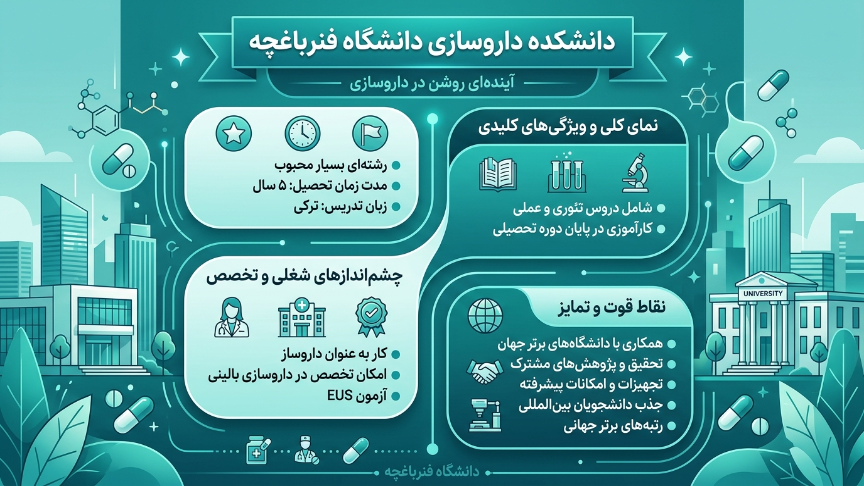 داروسازی دانشگاه فنر باغچه 