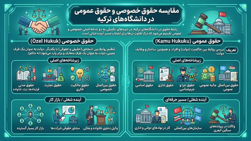 حقوق خصوصی و عمومی در ترکیه