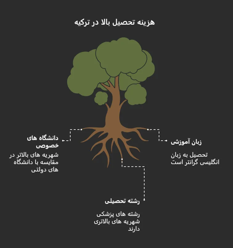 هزینه تحصیل در ترکیه