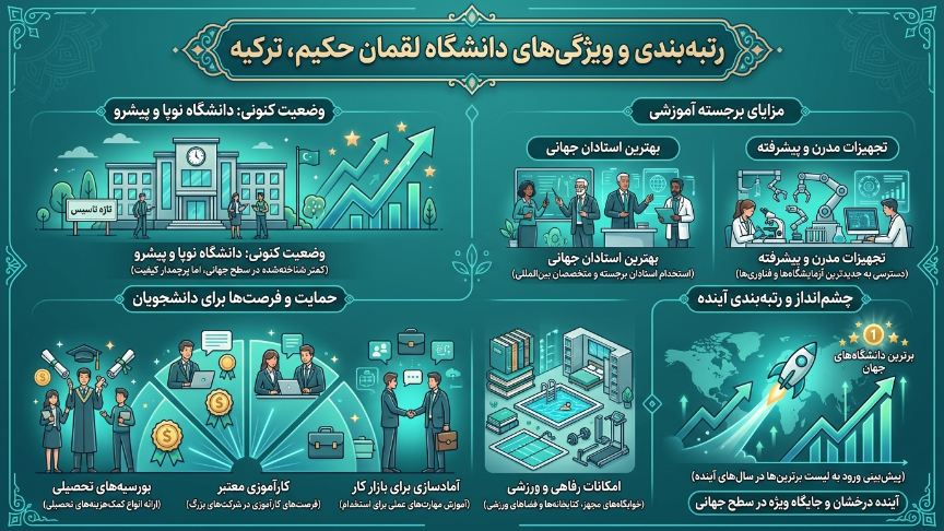 ویژگیدانشگاه لقمان حکیم 