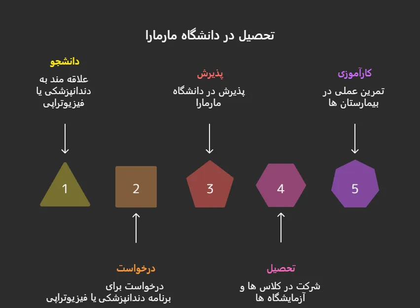 رتبه و شهریه دانشگاه مارمارا(مرمره)