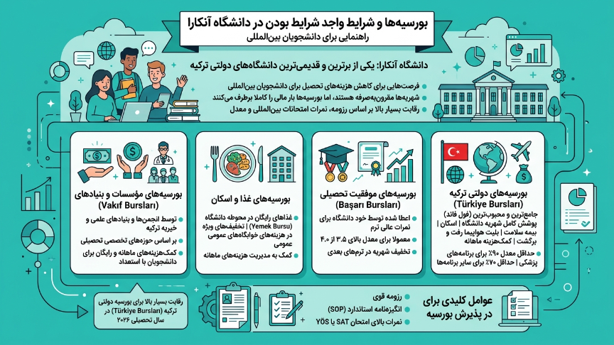 بورسیه دانشگاه آنکارا 
