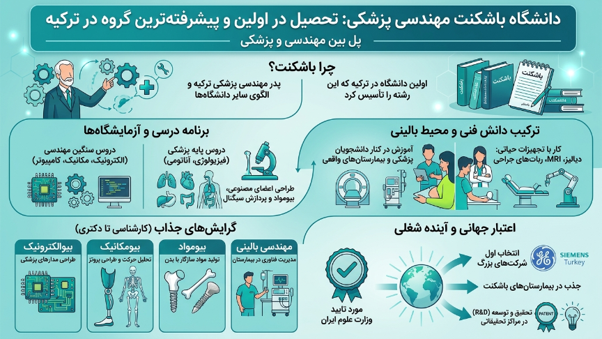مهندسی پزشکی دانشگاه باشکنت 