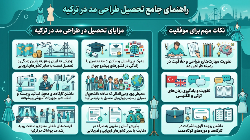راهنمای جامع تحصیل طراحی مد در ترکیه 