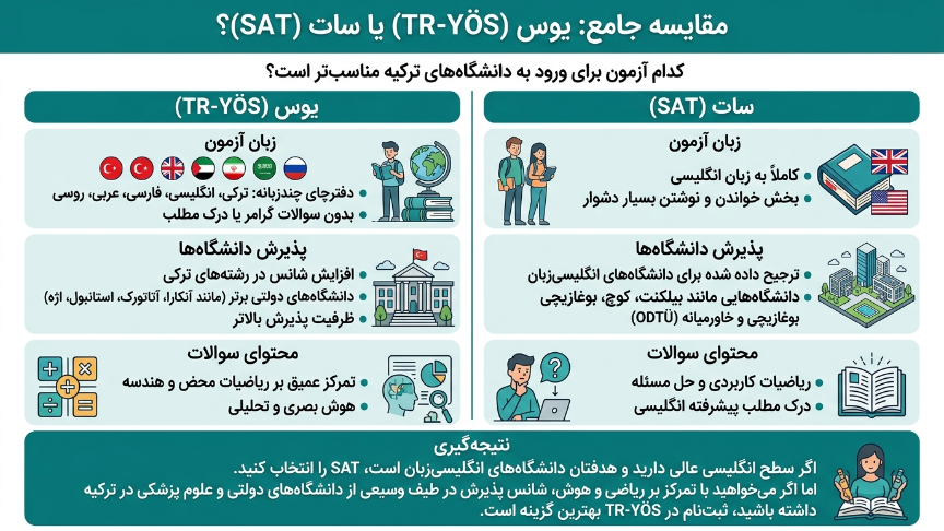  آزمون yos یا سات