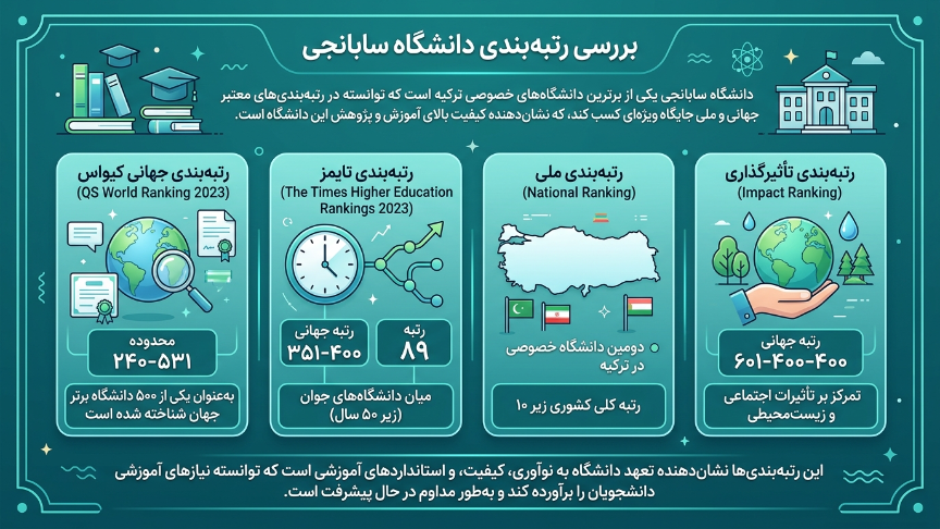 رتبه بندی دانشگاه سابانجی 