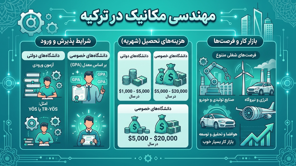 مهندسی مکانیک در ترکیه