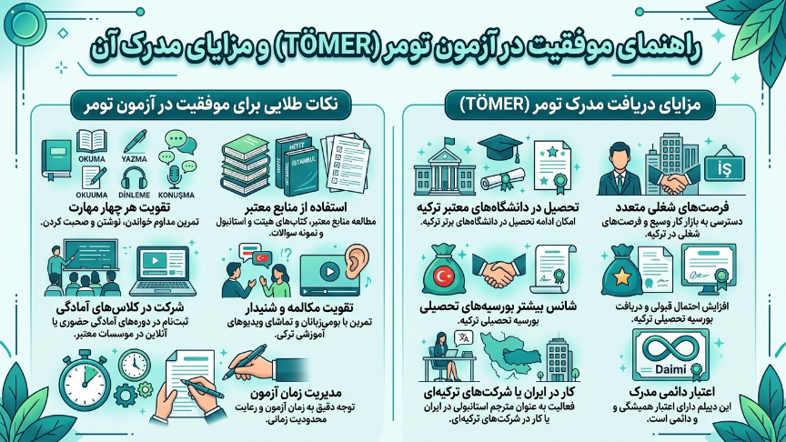 موفقست در آزمون تومر 