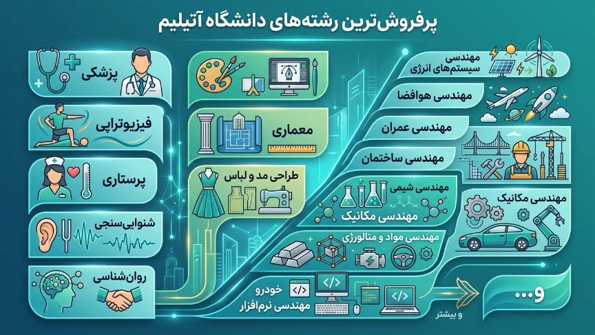 رشته‌های دانشگاه آتیلیم ترکیه 
