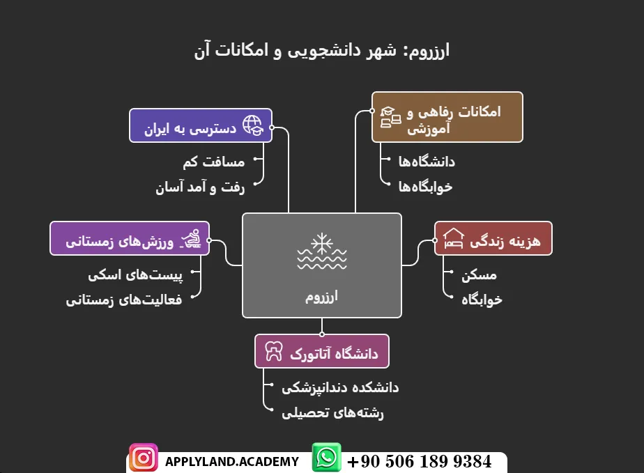 تحصیل ارزان در ارزوم ترکیه