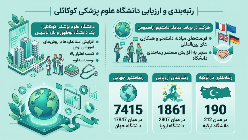 رتبه دانشگاه کوجالی 