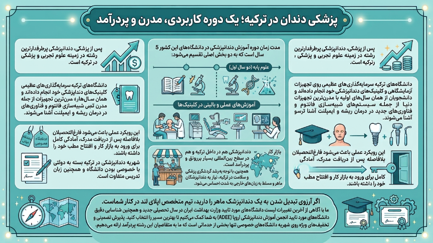 دندانپزشکی ترکیه 