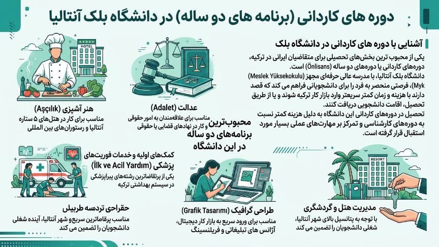 کاردانی دانشگاه بلک 