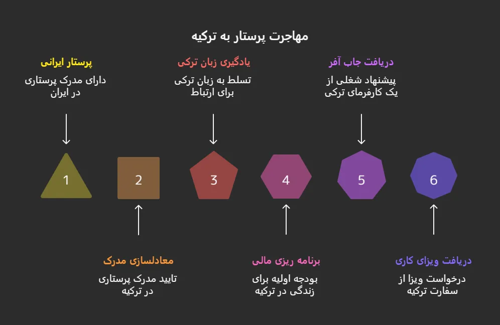 مهاجرت تحصیلی پرستاری در ترکیه