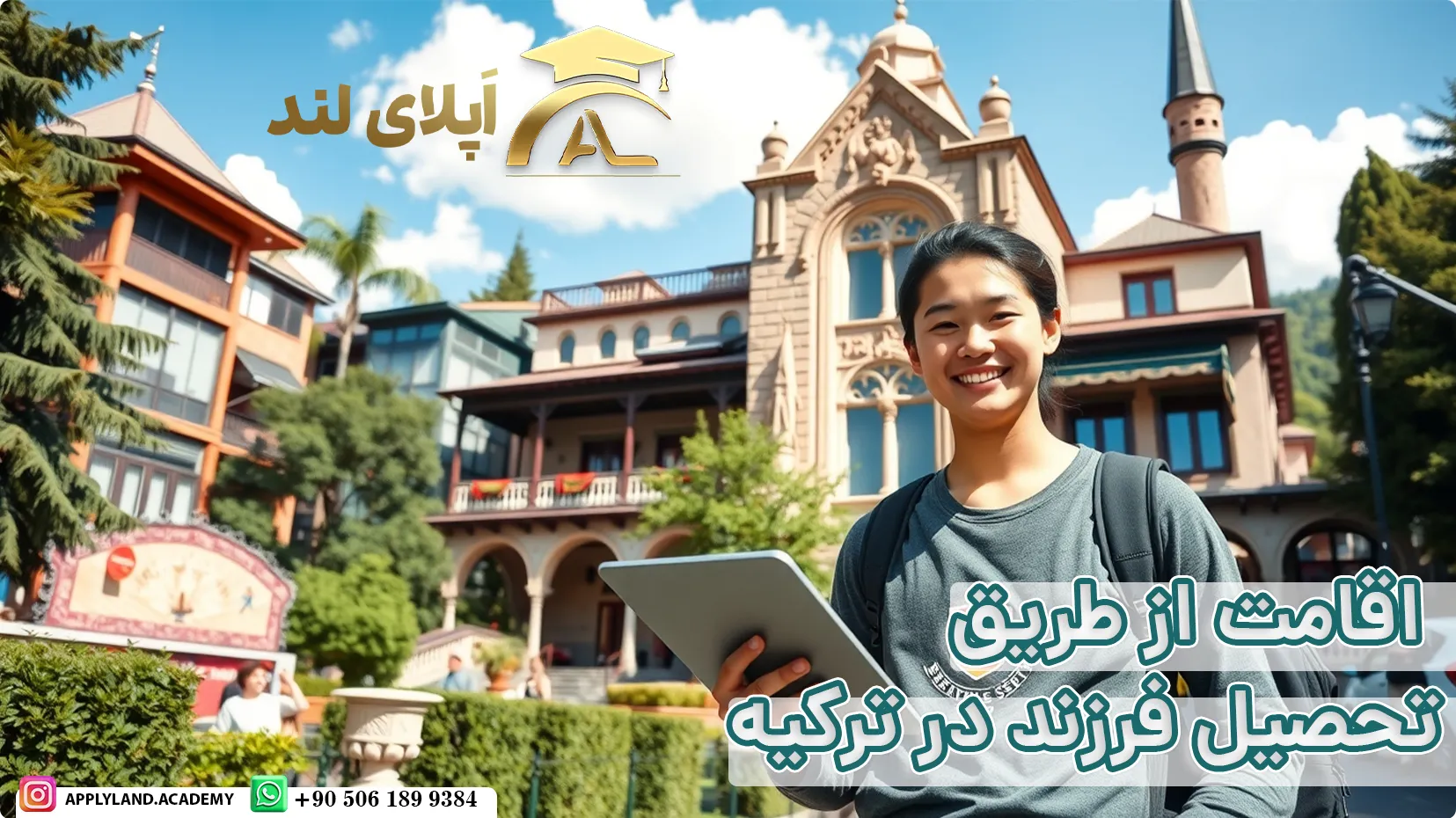 اقامت ترکیه از طریق تحصیل فرزند