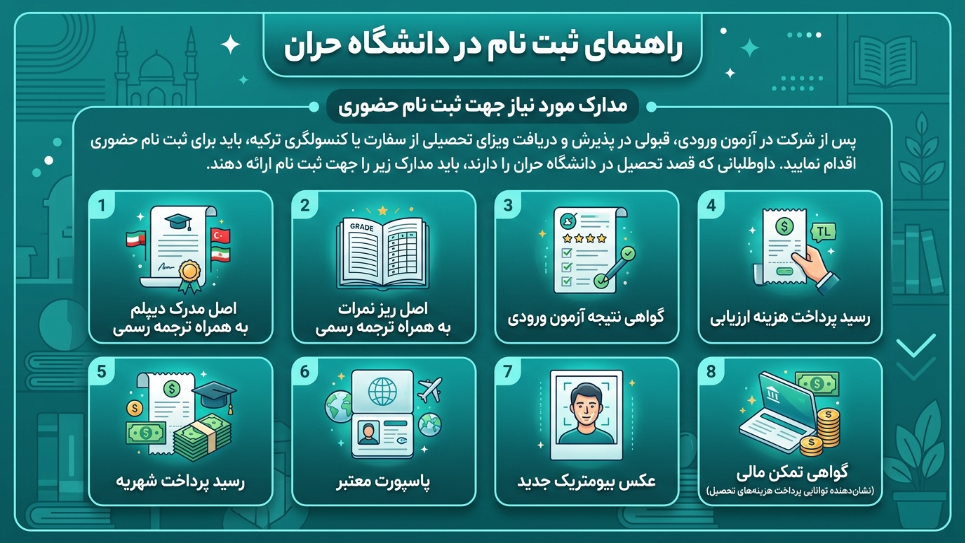 ثبت نام دانشگاه هاران 