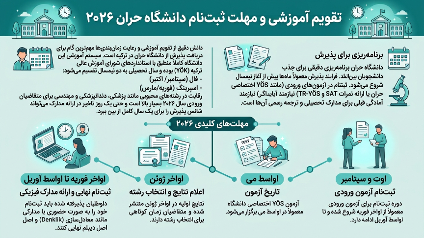 ددلاین دانشگاه هاران 