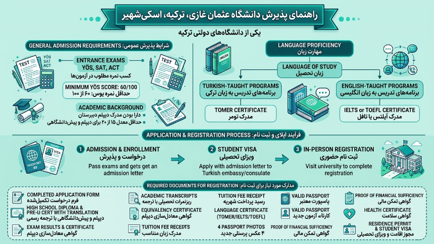 پذیرش دانشگاه عثمان قاضی
