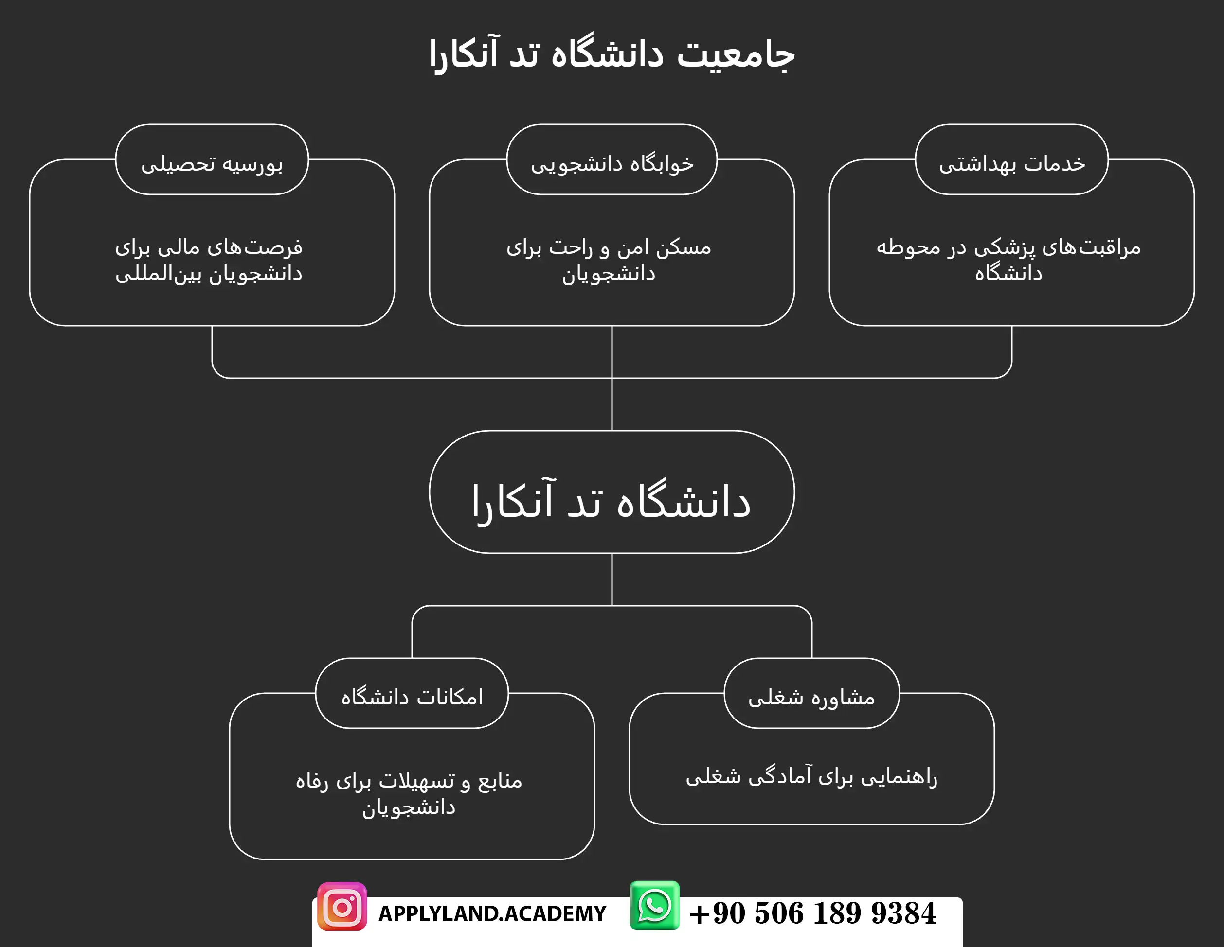 بورسیه تحصیلی دانشگاه تد