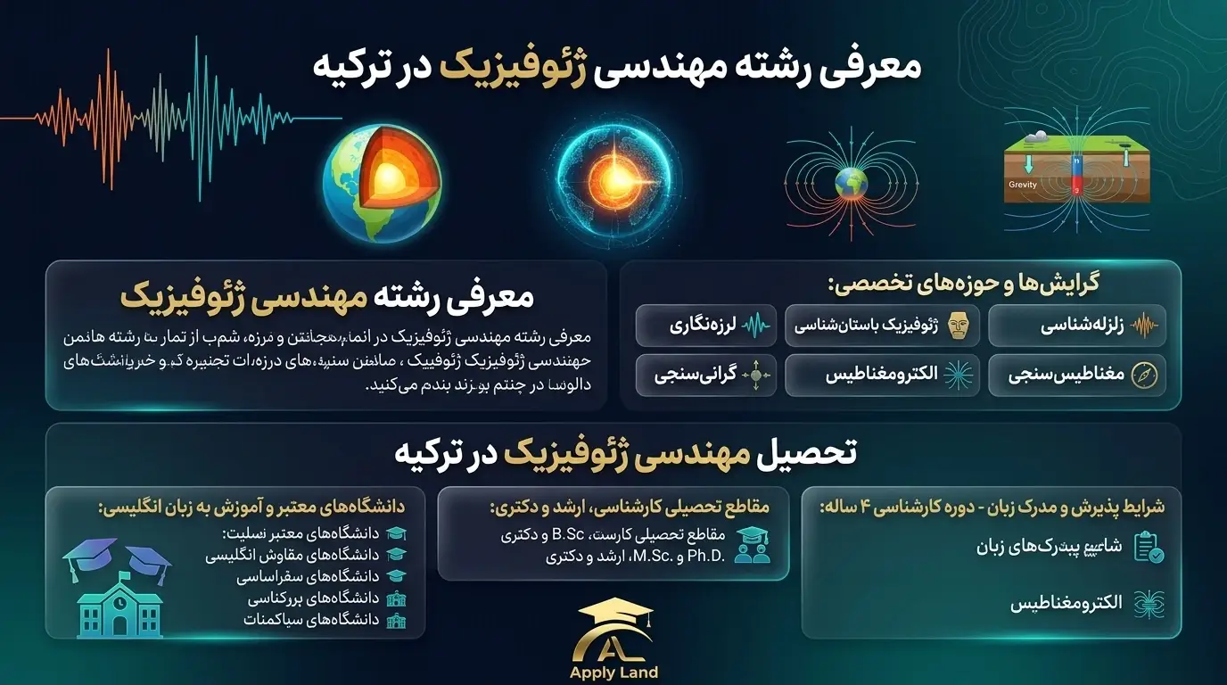 معرفی رشته مهندسی ژئوفیزیک