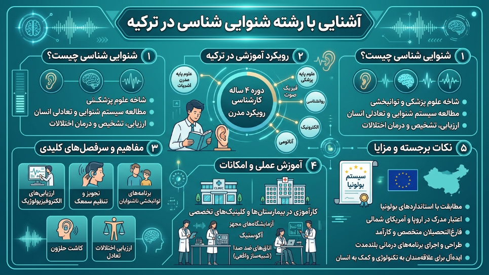 آشنایی با رشته شنوایی سنجی در ترکیه 