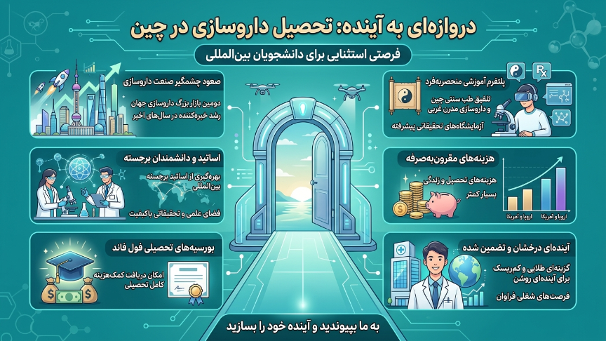 تحصیل داروسازی در چین 