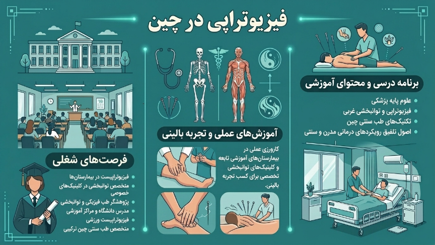 رشته فیزیوتراپی در چین 