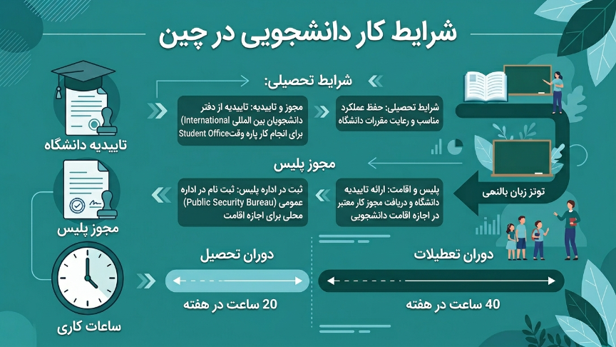 کار دانشجویی در چین 