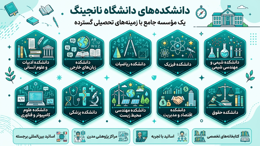 دانشکده های دانشگاه نانجینگ 