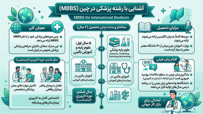 آشنایی با رشته پزشکی در چین 