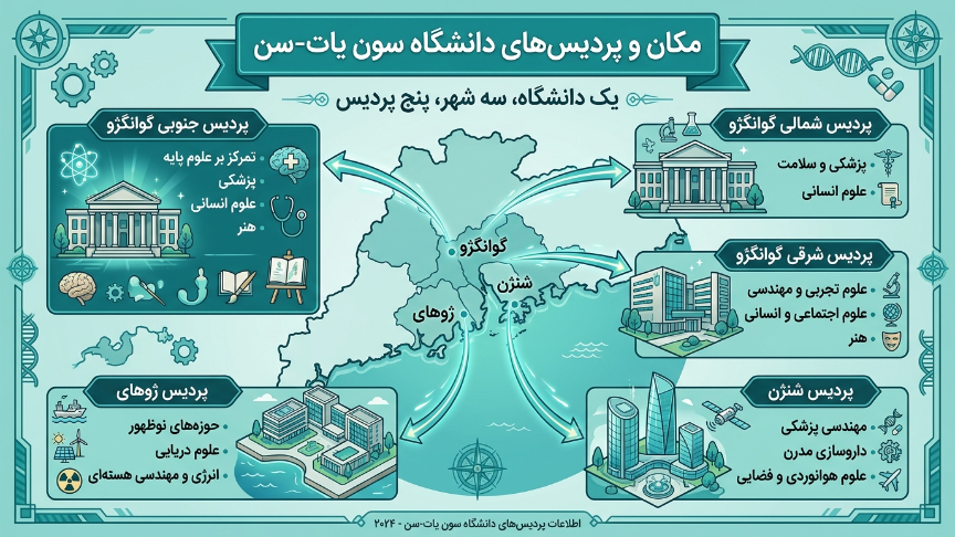 پردیسهای دانشگاه سان یات سن