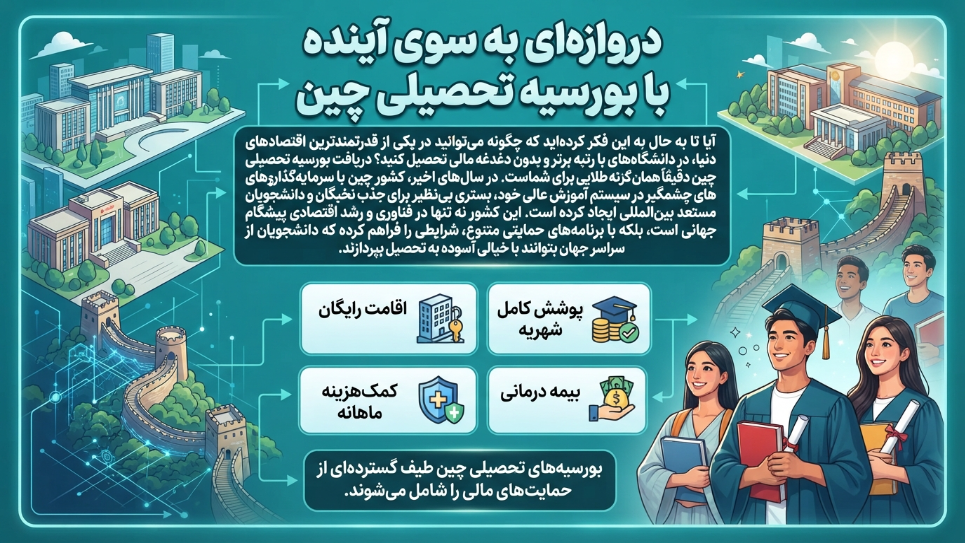 بورسیه تحصیلی چین 