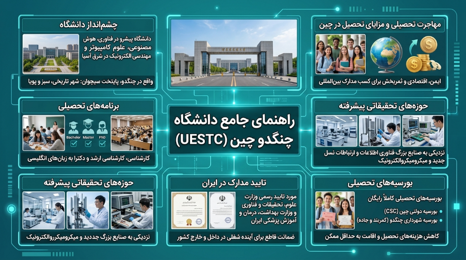 تحصیل در دانشگاه چنگدو چین 