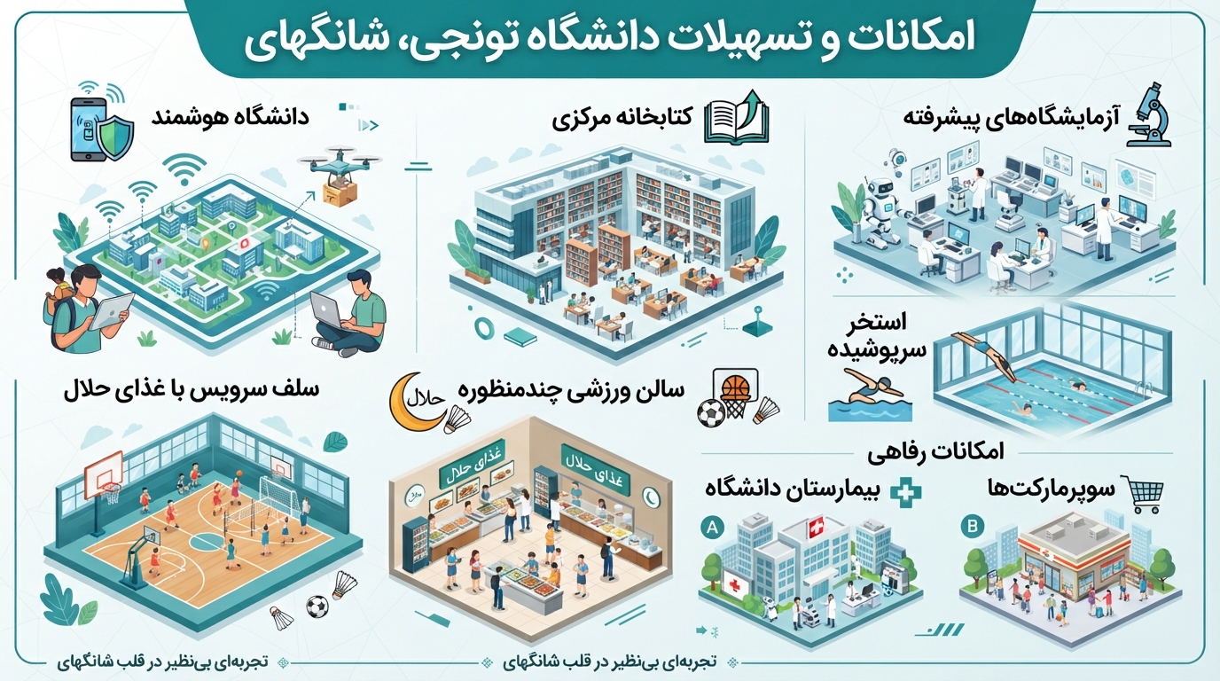 امکانات دانشگاه تونگجی چین