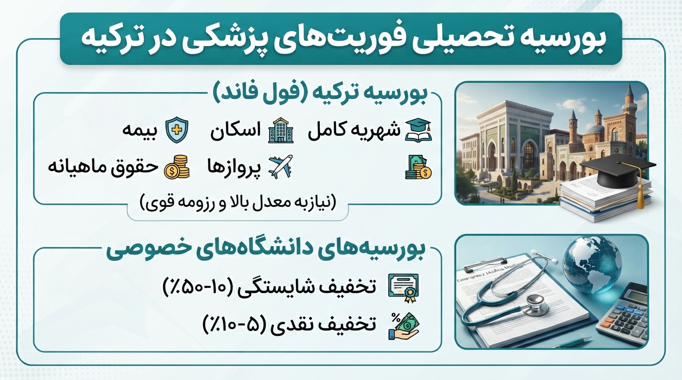بورسیه رشته فوریت پزشکی در ترکیه