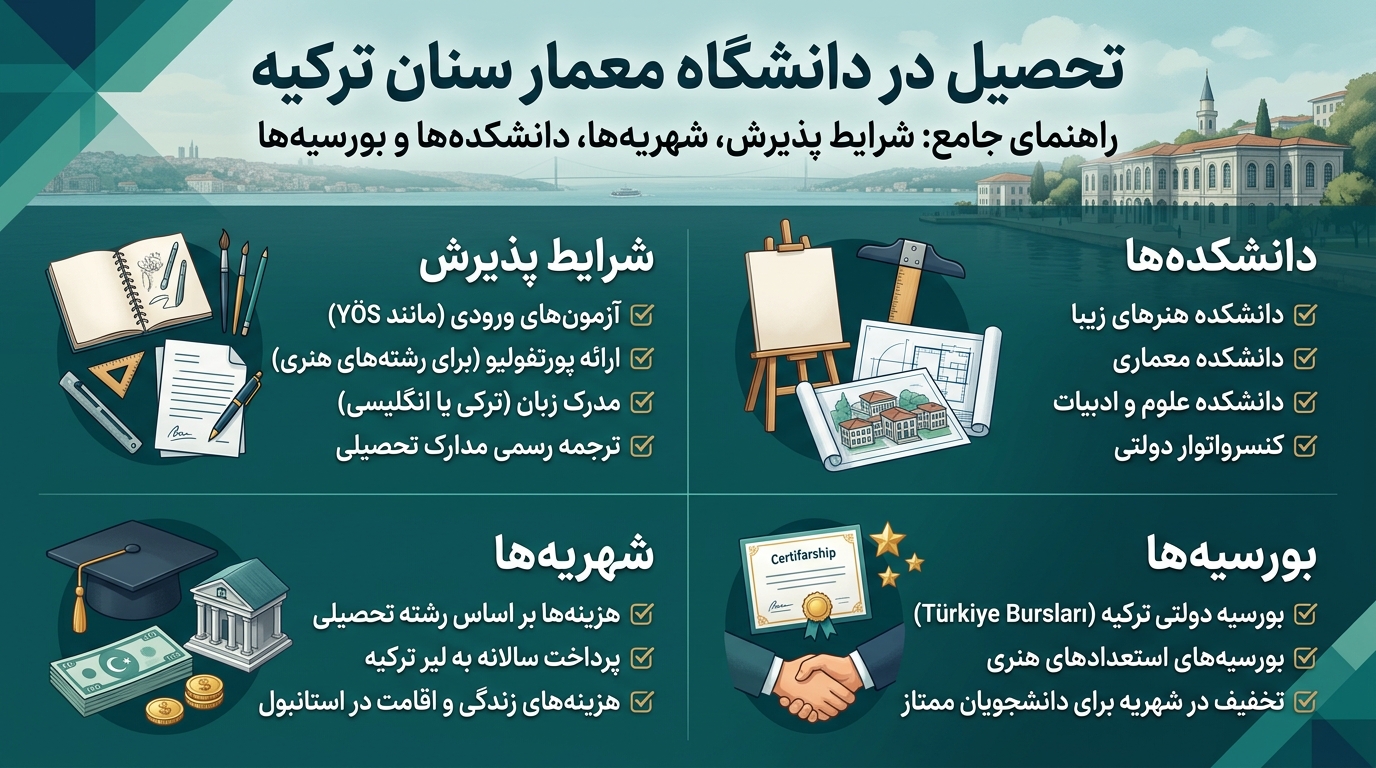 تحصیل در دانشگاه معمار سینان